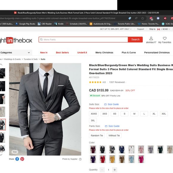 Men 3 piece Suit - Picture 5 of 10